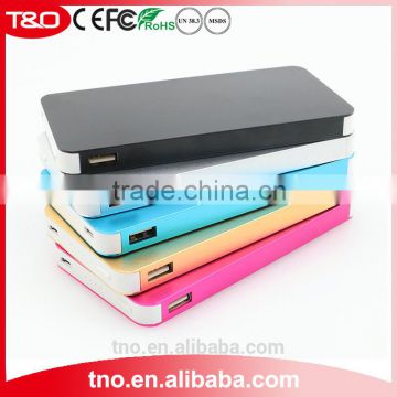 new products 2016 super slim 10000mah mobile power bank