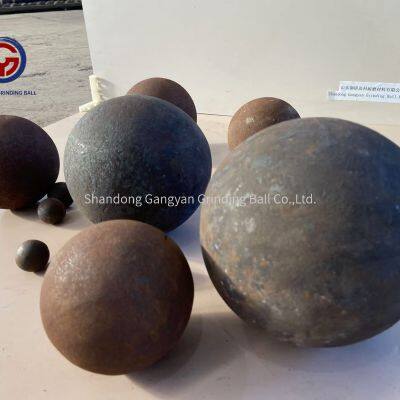 OEM&ODM Factory High Manganese Forged Steel Balls Grinding Media Ball Forged Grinding Ball for Mining photo-5