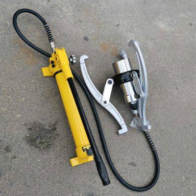 Split hydraulic puller Manual bearing disassembly tool