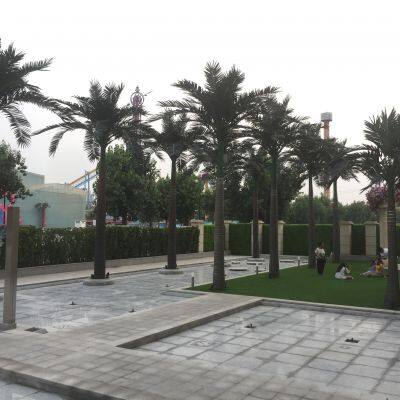 Customization Make High Quality Artificial Coconut Palm Tree for School Decoration 5 Meters Simulation Bonsai Palm Trees