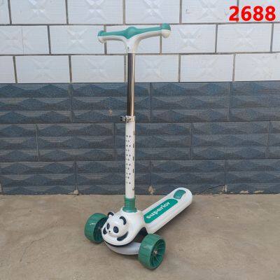 kids scooter kick scooter toys Glowing 3-wheel scooter with music and lights