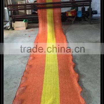 1x50m Orange and Yellow Color Road Woven Barrier Fence