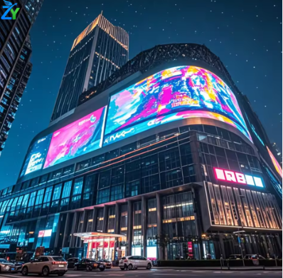 Energy Saving P3-P10 4K IP65 Waterproof High Refresh Rate 3840Hz Outdoor LED Display Screen photo-2