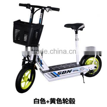 2 Wheel Mini Cheap Electric Stand up Scooter With Pedals Folding Scooters Electrical Scooter for Adults photo-6