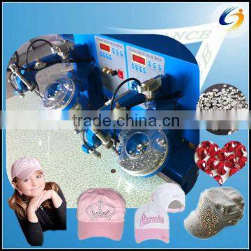 Cap RhinestoneCrystal Setting Machine (ultrasonic hot fix)