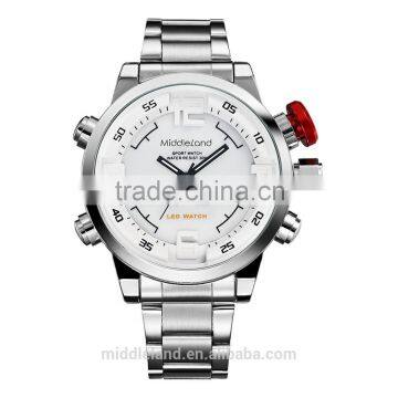 2015 Factory price leather watches men, Newest man sport custom watch, Vogue China wrist business watch