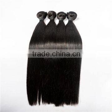 100% vigin Mongolian human hair no shedding no tangle hair weave can be dyeable and bleachable