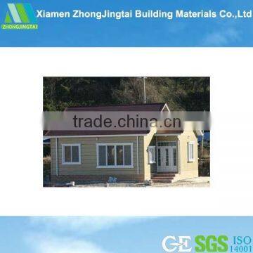 Lightweight sandwich panel economic villa prefab houses europe