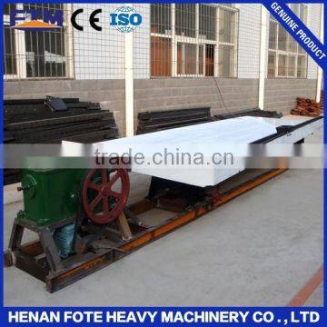 Best price vibrating table, shaking table machine, shaking bed factory