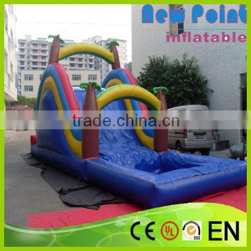 New Point PVC trampoline China Inflatable Castle Water Slide