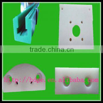 UHMWPE spare parts, machined UHMWPE spare part