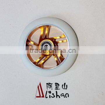 Gold Metal Core Scooter Wheels 110mm For Sale