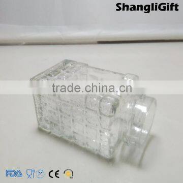 110ml Spiece Bottle Square Glass Bottles With Screw Cap photo-3