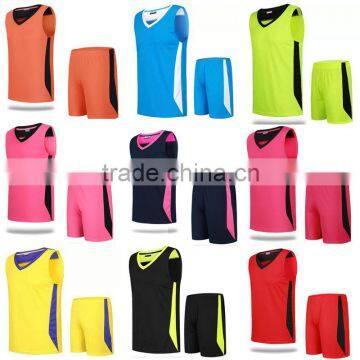 2016 hot selling custom logo sportwear printing basketball uniform jersey pictures wholesale