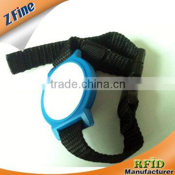 new design customized nylon long rang wristband from china supplier