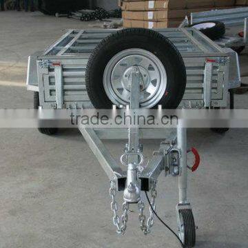 7*4 hot-dipped galvanized box trailer