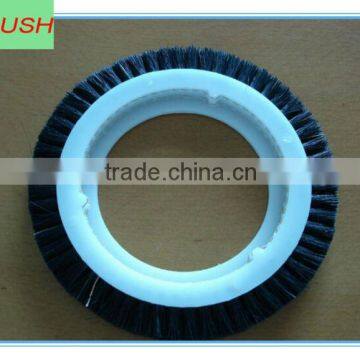 Black Bristle Circle Brush for Shoes