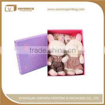 China Supplier paper velvet gift box underwear gift boxes