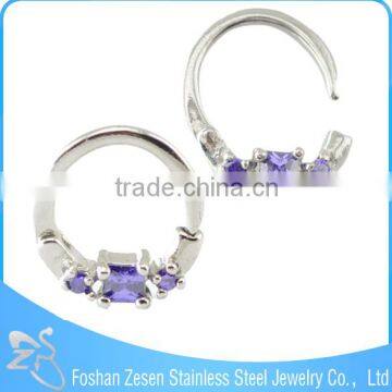 Fashion Nose Piercing Jewelry Setting Star Zircon Types Nose Piercing Jewelry photo-6