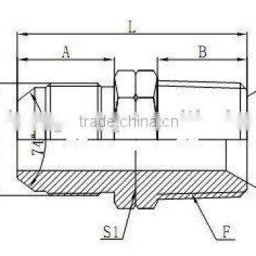 hydraulic fitting (ferrule, adapters, coupling)