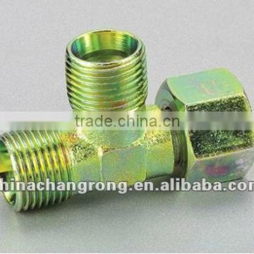 zinc plating tee fitting