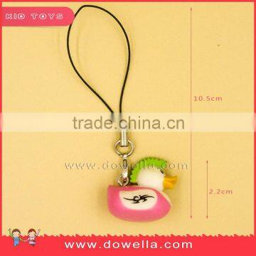 Newest custom OEM plastic Rubber Duck Keychain in ICTI china toy factory