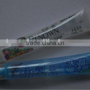 105g plastic tube for toothpaste packaging