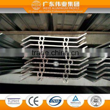 China supplier aluminium extrusion shutter profile with top quality