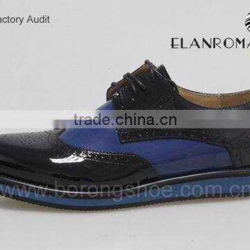 Fashion Brogue Men Casual Leather Shoes Men Shoe for Casual photo-5