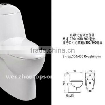 One Piece WC toilet,Sanitary Ware Product ,Ceramic Toilet bowl