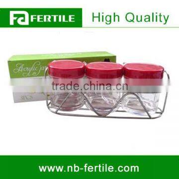 RQY 128090 ACRYLIC FLAVORING JAR SET
