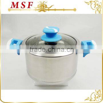 heat proof silicone paint bakelite handles stainless steel casserole dish induction bottom