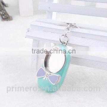 Creative Running Sport Keychain Epoxy Brazil Mini Slippers Shoe Key Chain photo-4