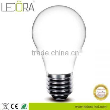 110v e26 LED filament led lamps 6w Dimmable with milky glass
