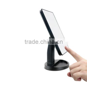 16 LED Battery Operated Cordless Touch Screen Lighted Cosmetic Mirror