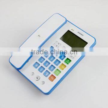 Hot selling transparent keys caller id fancy telephones