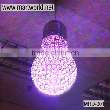 Wedding ceiling decoration factory price ceiling light crystal ceiling light for wedding &party decartion(MHD--001)