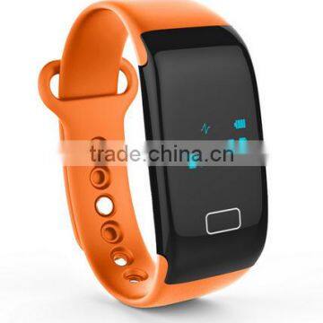 Fashion Wrist Band 2016 OLED Touch Screen, hospital heart rate monitor Bluetooth 4.0 pedometer,sleep and alarm,calling reminder