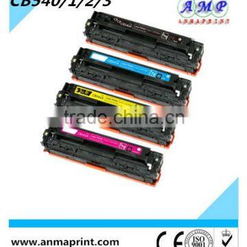 Best wholesale coloful Toner Printer Cartridge Supplier CB540/1/2/3 Laser Printer Cartridge for HP Printers bulk buy from china