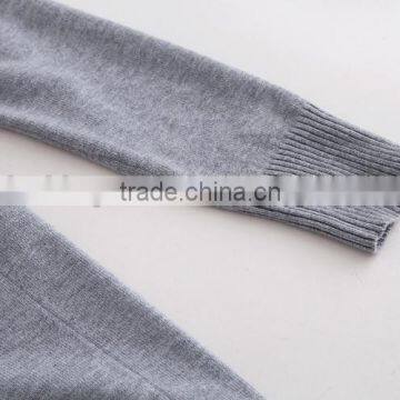 Woman 100% Combed Cotton Knitted Sweater Coat photo-5