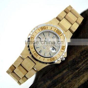 Watch Men Custom Logo Wood Wrist Watch In Fashion Style Cheap Wood Wrist Watch photo-5