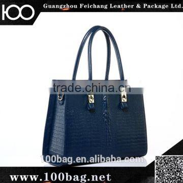 2016 Fashion Custom Wholesale Lady Hand Bag PU Elegance Designer Women HandBag