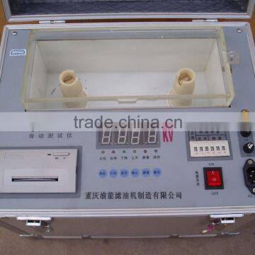 Transformer oil dielectric strength tester