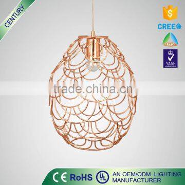 Free sample CE UL E27 5W modern christmas colored pendant light