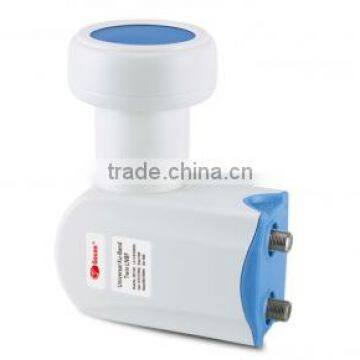 New Arrival universal ku band twin lnb with HD