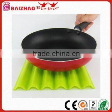 Heat Resistant Silicone Bowl Mat -Green