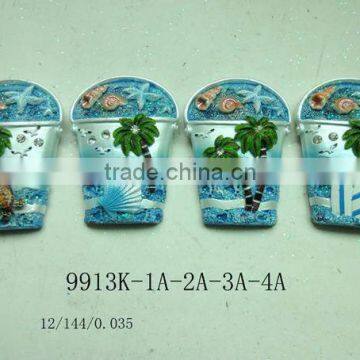 Resin magnet barrel shape bech design