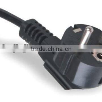 Europe CEE7/7 Schuko power cord right angle