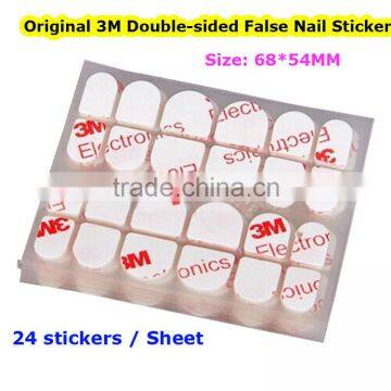 2015 New Design Party Gift Double Side Original 3M False Nail Sticker for Nail Tips Popular 3M Gel Sticky Nail Tips with 3M Logo