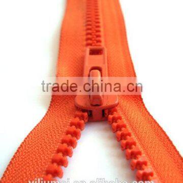 All size all length all types of high quality of plastic derlin zipper resin zipper